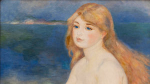 Pierre-Auguste Renoir, La Baigneuse blonde, 1882. Pinacoteca Agnelli, Torino