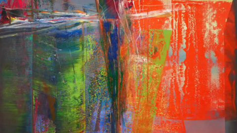 Gerhard Richter: l’opera monumentale “Abstraktes Bild” del 1986 andrà in asta con una stima oltre 20 milioni di sterline