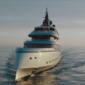 Armani présente son premier mégayacht : un 72 mètres qui sera lancé par The Italian Sea Group