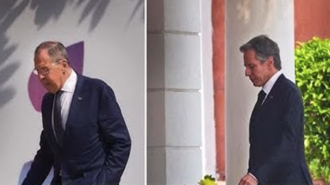Guerre russo-ukrainienne, première rencontre surprise au G20 entre Blinken et Lavrov mais Moscou se retient : "Pas de négociations"