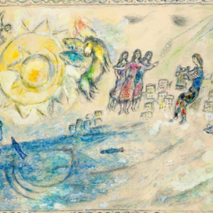 Parigi, Marc Chagall e la musica. Cinquanta opere messe in vendita per la prima volta da Christie’s