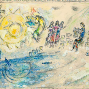 Paris, Marc Chagall und die Musik. XNUMX Werke, die erstmals bei Christie's zum Verkauf angeboten werden