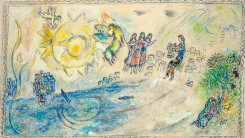Parigi, Marc Chagall e la musica. Cinquanta opere messe in vendita per la prima volta da Christie’s