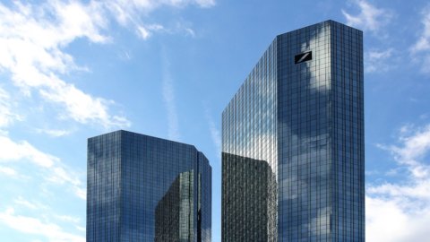 Le siège de la Deutsche Bank