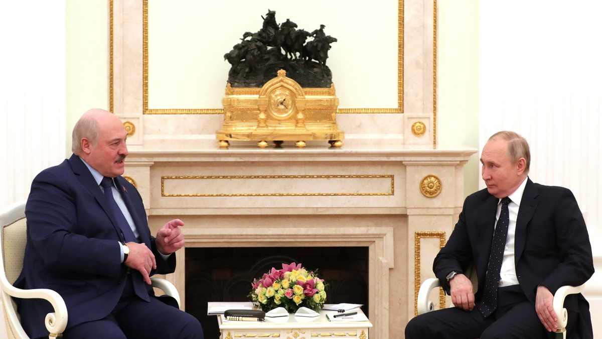 Il presidente bielorusso e quello russo