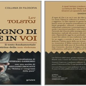 Non-kekerasan: "Kerajaan Tuhan ada di dalam dirimu" oleh Tolstoy adalah teks fundamental dari doktrin pasifis. Edisi baru ada di toko buku