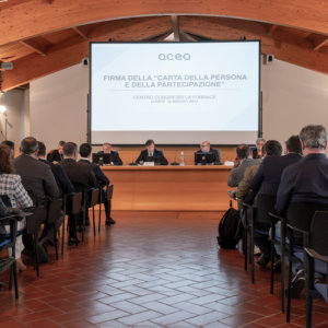 Acea firma con i sindacati “Carta della Persona e della Partecipazione”