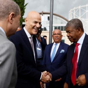 Eni riceve il Presidente dell’Angola in visita a Roma e gli illustra le novità del polo tecnologico del Gazometro
