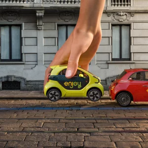 Eni Enjoy: partajarea auto devine electrică la Roma