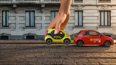Eni Enjoy：汽车共享在罗马变成电动汽车