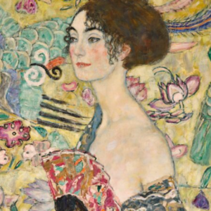 Картина Климта «Дама с веером» будет продана с аукциона 27 июня в Лондоне: эстимейт — 65 миллионов фунтов стерлингов.