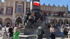 Piazza del Mercato a Cracovia