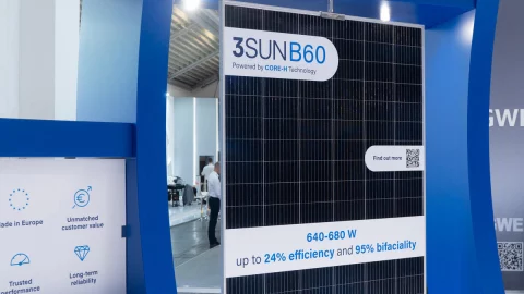 Enel: 3Sun yeni nesil fotovoltaik panelleri sunuyor
