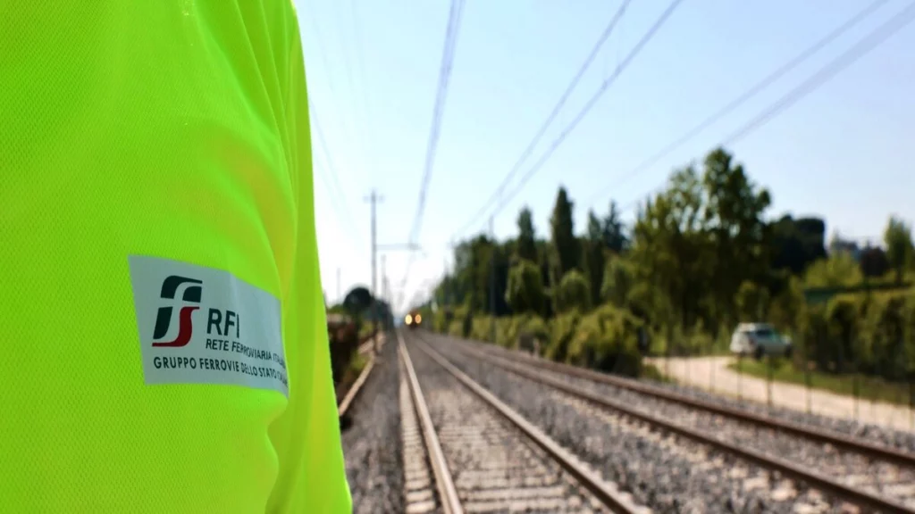 Rotaie e logo RFI
