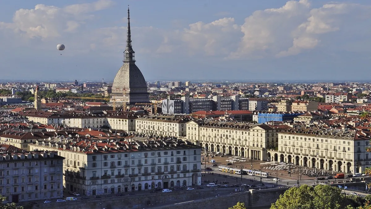Photo of the city of Turin