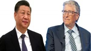 Bill Gates e Xi Jinping
