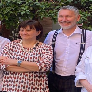 Piera Selvatico e famiglia