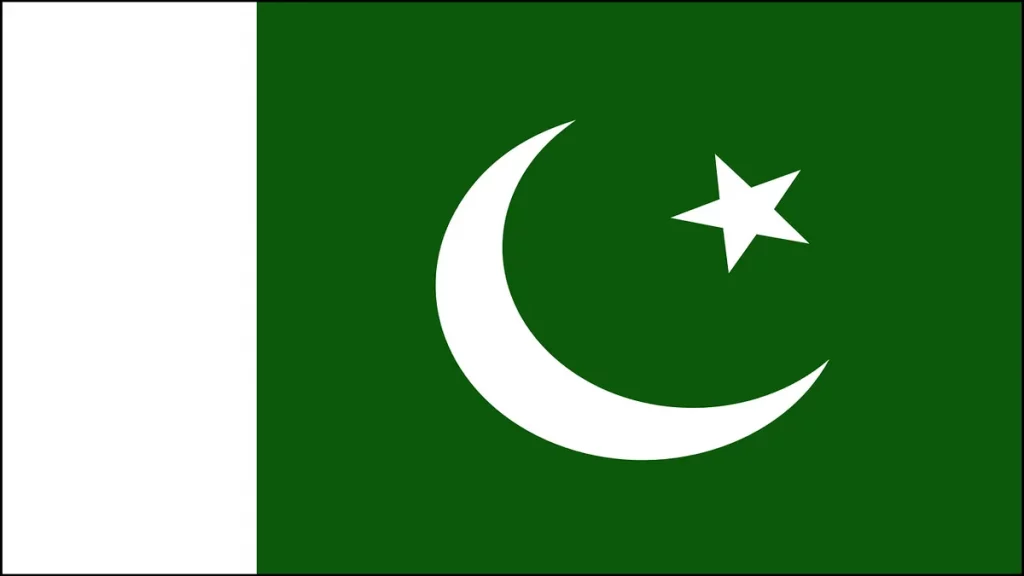 bandera pakistaní