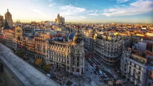 Vista di Madrid