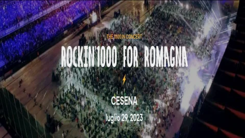 Generali sostiene “Rockin’1000 for Romagna”, concerto con 1.000 musicisti per aiutare le popolazioni colpite dall’alluvione