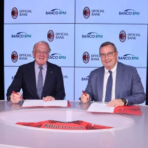 Milan: Banco Bpm, Rossoneri kulübü ile ortaklığını yeniliyor