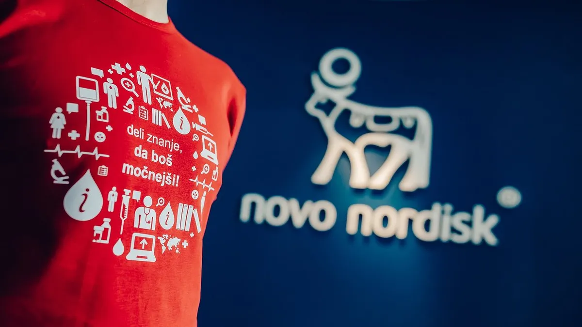 Wouldn't it be as expensive to wear as a beautiful figure? Novo Nordisk  replaces LVMH as the company with the highest market capitalization in  Europe