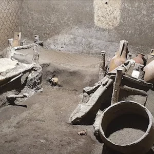 Pompeji ist immer noch ein Staunen. Der Zustand der Sklaven in der Villa von Civita Giuliana: So war es