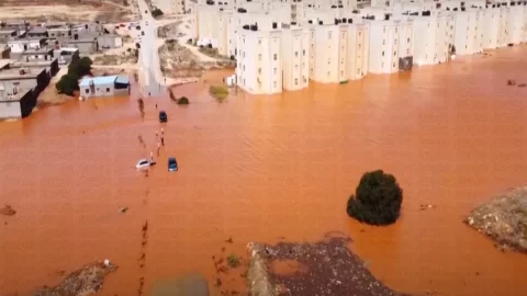 リビアは洪水で壊滅的被害、死者5人、行方不明者10人だが被害はさらに深刻になる可能性も