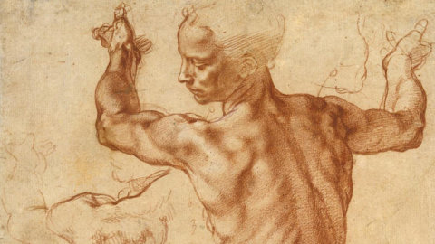 Michelangelo, Durer, Rembrandt and at the center of an important exhibition at the Albertina Museum in Vienna