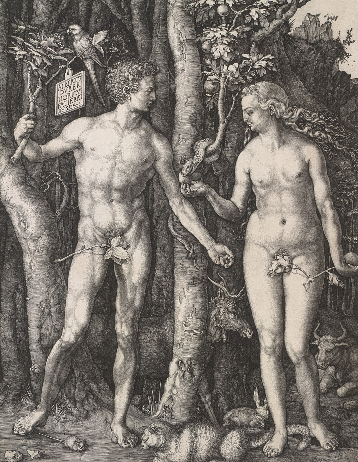 Durer Adam Eve