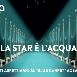 Acea, Roma Film Festivali'nde suyu mavi halıyla kutluyor