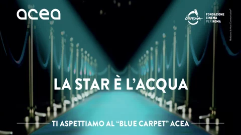 Acea celebra l’acqua con il blue carpet alla Festa del Cinema di Roma