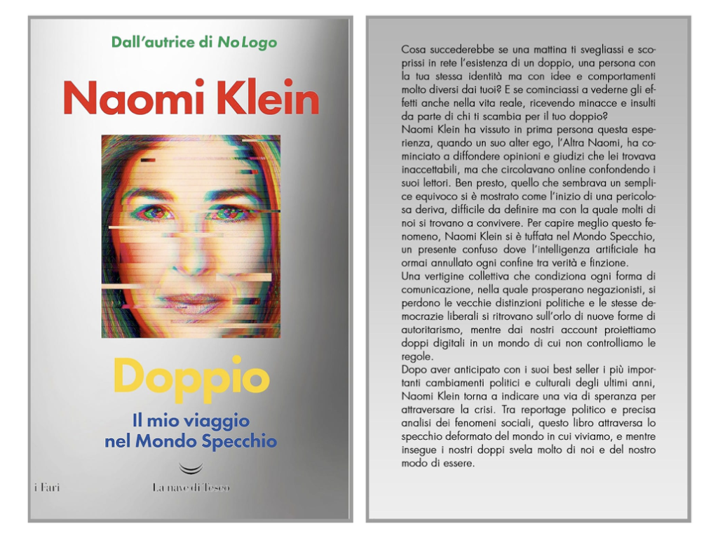 Copertina libro Naomi Klein