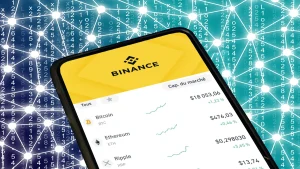 App Binance di criptovalute