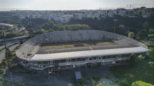 Vista dall'alto dello stadio Flaminio