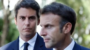 Gabriel Attal e Emmanuel Macron