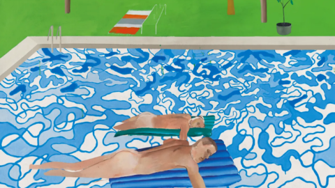 David Hockney: Başyapıt “Kaliforniya” Londra'daki Christie's müzayedesinde 16 milyon pound değerinde bir müzayedede