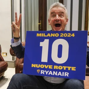 Transporte aéreo: Ryanair anuncia 10 novas rotas de Milão para o verão de 2024. EasyJet responde com 4 novas ligações