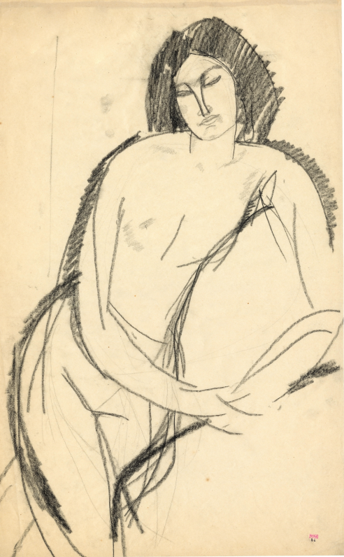 Desenho de Modigliani