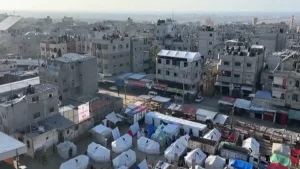 Campo profughi a Rafah