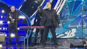 Russell Crowe a Sanremo