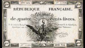 Banconota francese 1700