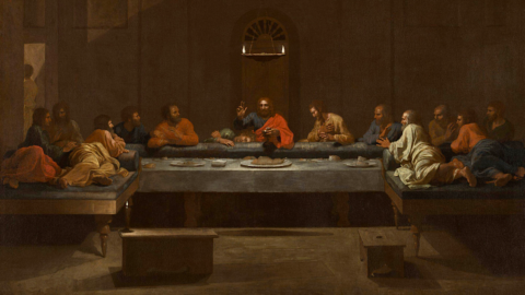 Londra'da Paskalya. Nicolas Poussin'in muhteşem eseri “Eucharist” Ulusal Galeri'de sergilendi