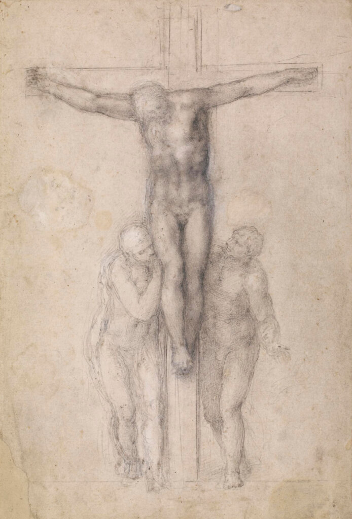 مايكل أنجلو - المسيح على الصليب © أمناء المتحف البريطاني