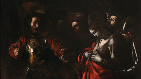 National Gallery aduce la Londra ultimul tablou al lui Caravaggio: Martiriul Sfintei Ursula
