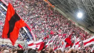 Tifosi dell' Ajax allo stadio