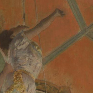 Знаменитая картина Дега «Мисс Ла Ла в цирке Фернандо» будет выставлена ​​в Национальной галерее в Лондоне в июне.