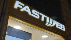 Insegna di Fastweb