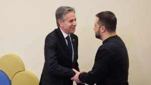 Blinken e Zelensky