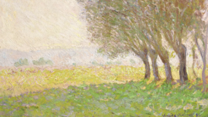 Les Saules, Giverny di Claude Monet